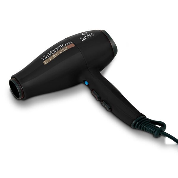 Secador GA.MA Via Veneto Black Ion - Negro