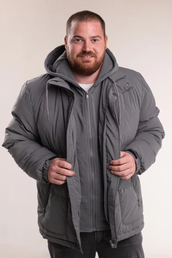 CAMPERA INTERIOR DOBLE CIERRE 2XL AL 4XL - Imagen 4